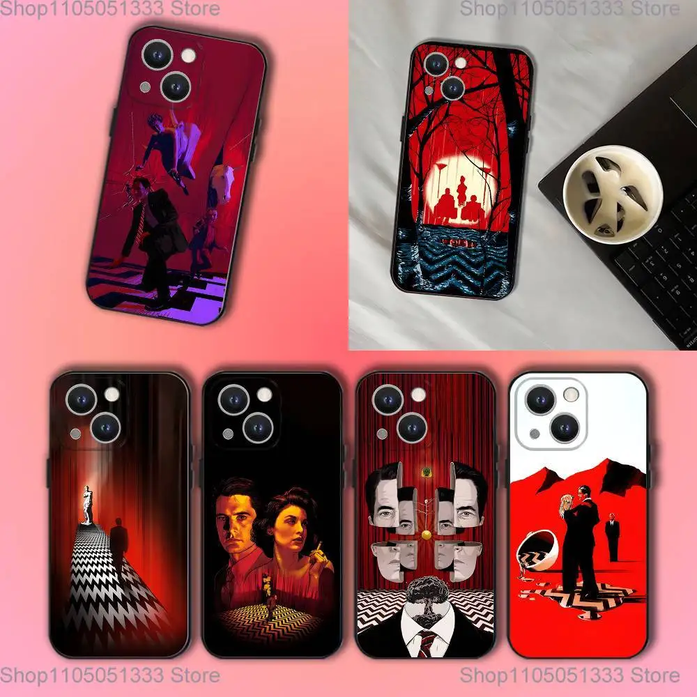 

Twin Peaks Fire Walk With Me Phone Case For iPhone 17,16,15,14,13,12,11,Pro,XS,Max,XR,Plus,E,SE4,Mini Black Soft Cover