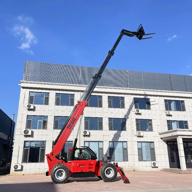 Customized 18 Meter 4 Tons Telehandler Telescopic Forklift Mini 1840 Telehandler Telescopic Forklift Price