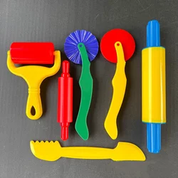 Fun Play Dough Tools Kit For Kids Children Toddlers Playdough Extruders Scissors Rollers Cutters Plasticine Clay Accessories Toy