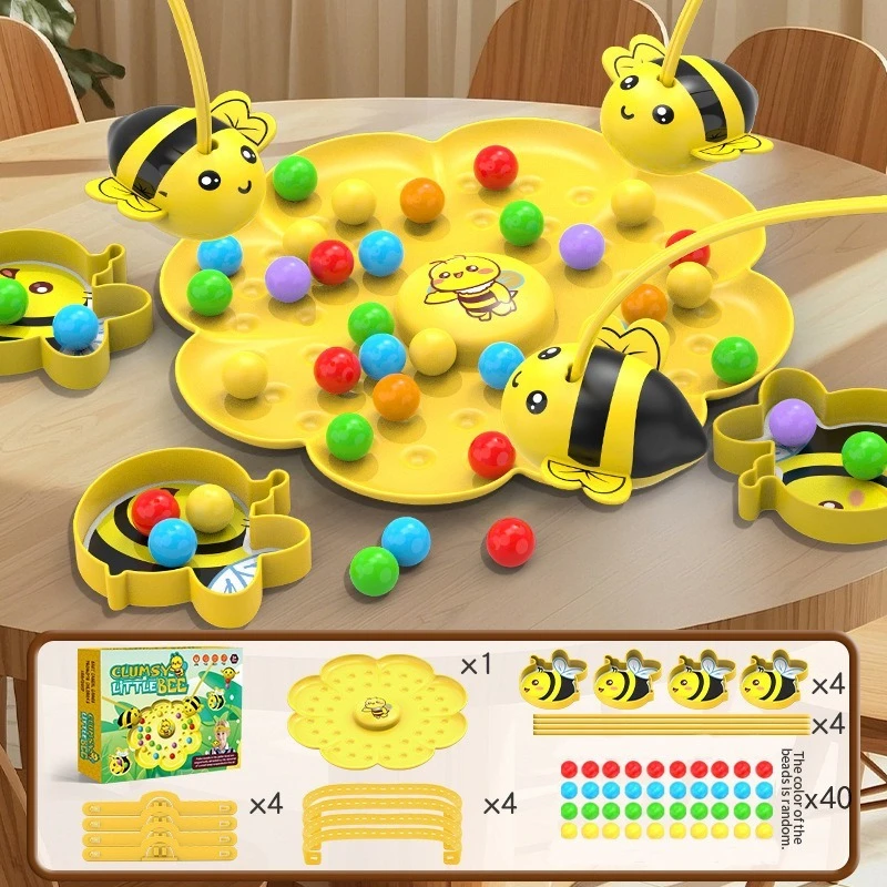

Многофункциональная настольная игра Little Bumblebee, игрушки-головоломки для рыбалки, интерактивные развивающие игрушки для детей, рождественский подарок, семейная игра