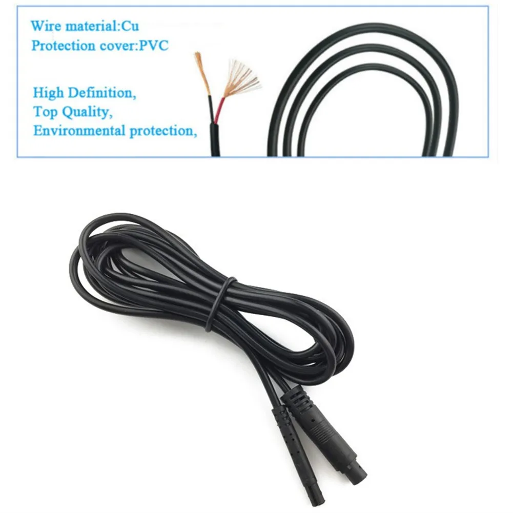 Cam Cable Car Recorder Cable 3Meter Cable Wire Car Recorder Cable Dash Cam Extension Extension Cable Male To Female