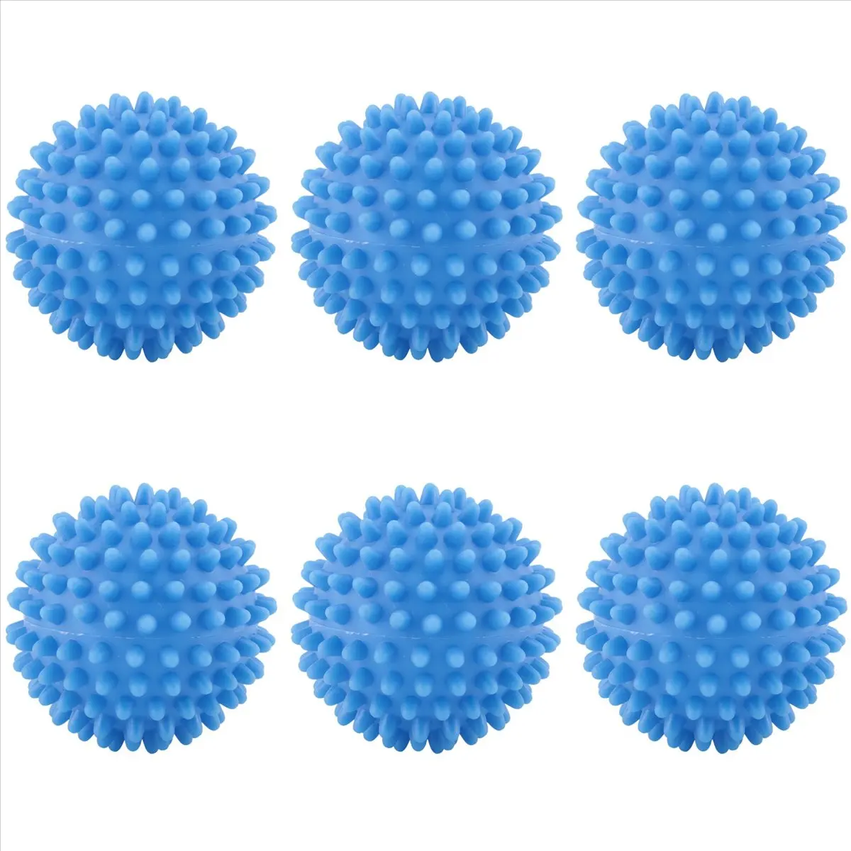 BHBL 6 x Blue Reusable Dryer Balls Ball