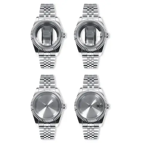 नीटॉन 36 मिमी/39 मिमी सफायर ग्लास पुरुषों के लिए घड़ी केस फिट NH36 NH34 NH35मूवमेंट फैशन वाटरप्रूफ जुबली स्टेनलेस स्टील 10 best sales सेको मॉड केस - №1