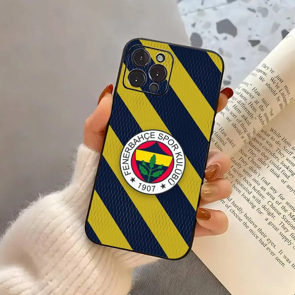 Cool T-Turkey Fenerbahce-Es Pattern Phone Case Silicone Soft For IPhone 17 16 15 14 13 12 11 X XR Plus Pro Max Plus