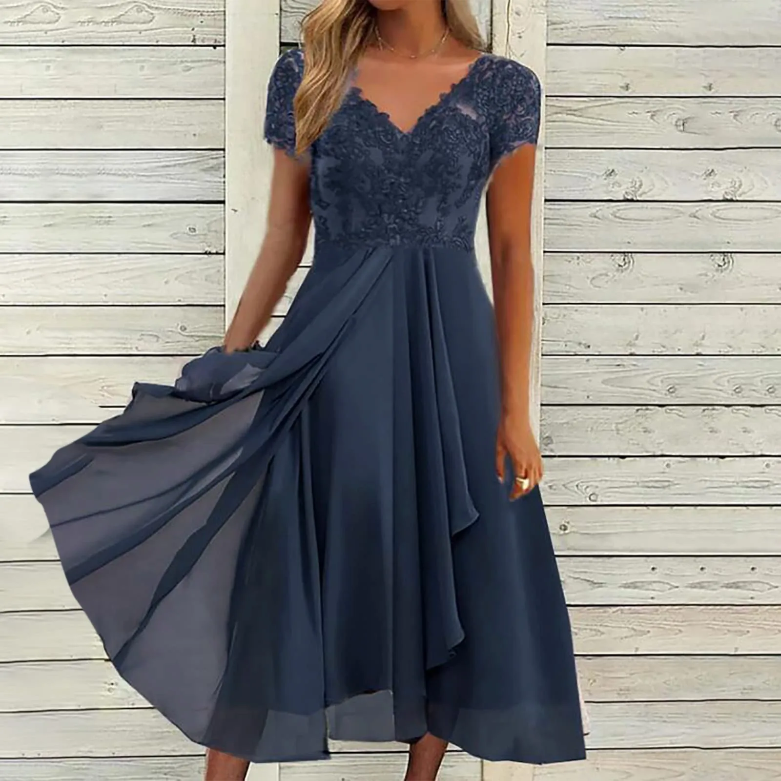 beach dress wedding Lace A-line V-neck Short Dresses SW590 Occasion Date styleattribute-bridesmaid lightblue Light pink bridesmaid dresses Color:LIGHT IVORY/LIGHT IVORY