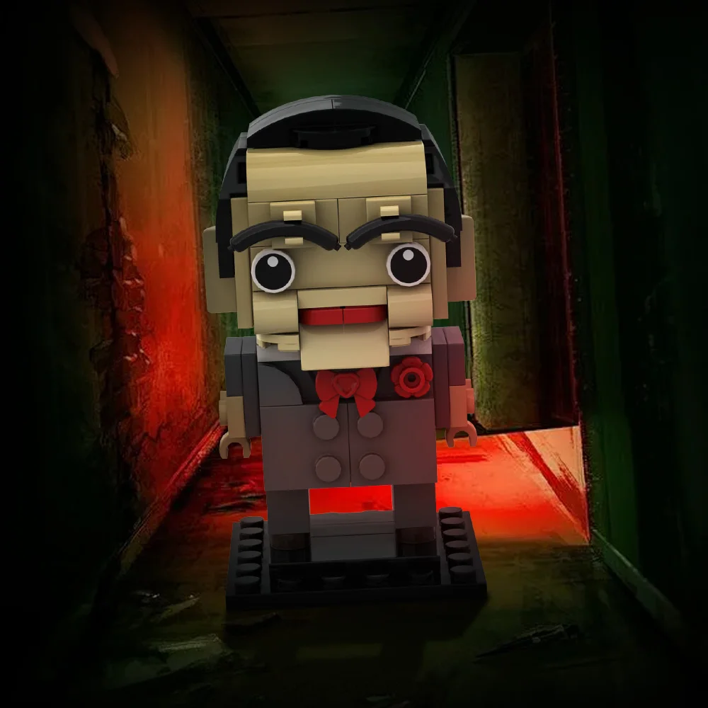 MOC ホラー グースバンプス人形モデルビルディングブロックミステリーファンタジー映画ジャックアクションフィギュアレンガのおもちゃハロウィンギフト