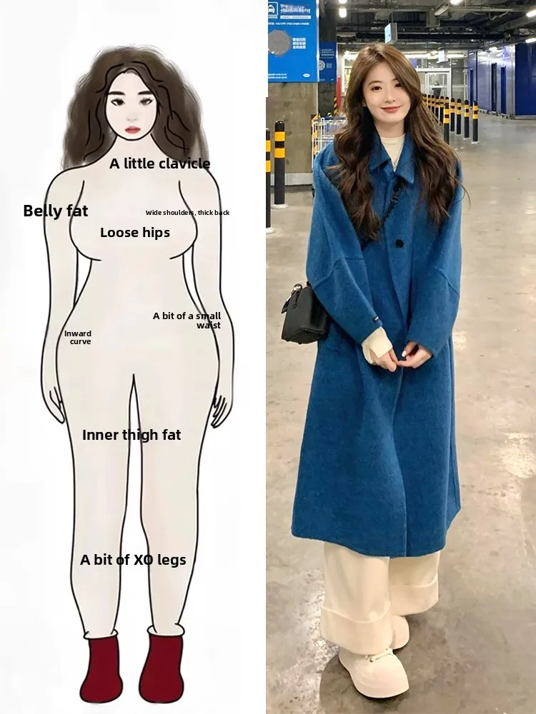 

Blue College Style Windbreaker Outerwear Set plus Size Bottoming Shirt And Pants Three Piece Set for plus Size Women