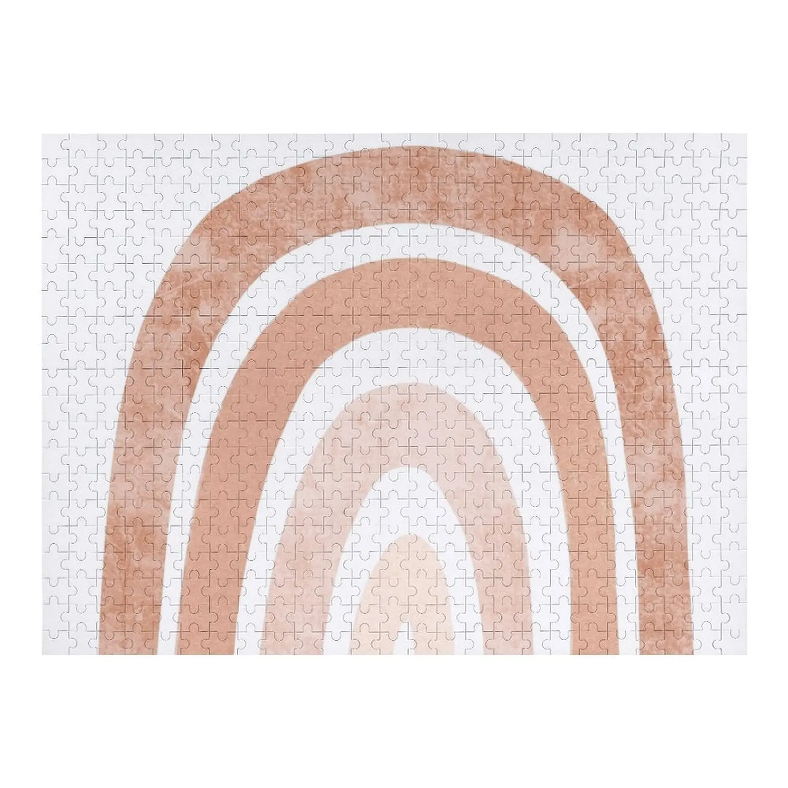 

Нейтральный пазл в стиле бохо, радуга, персонализированный подарок, персонализированные идеи подарков, головоломка