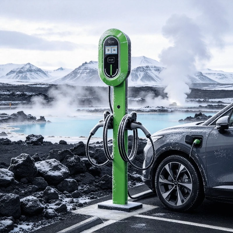 GB/T AC EV Charger Charging Pile Wallbox 22kW Type2 Cable Factory Direct for Home Commercial Car Charging