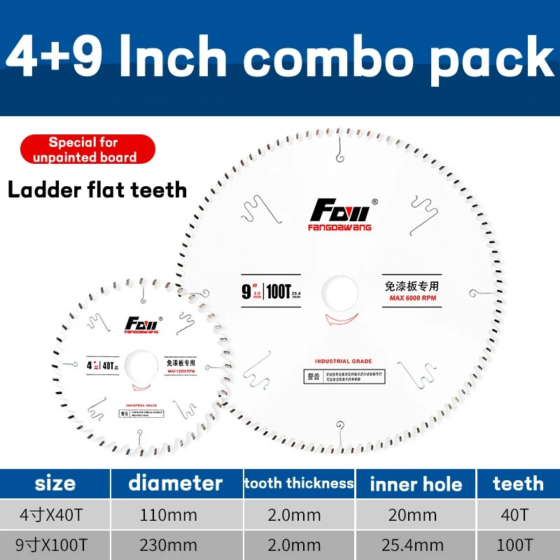 Variant: 4Inch 40T 9Inch 100T
