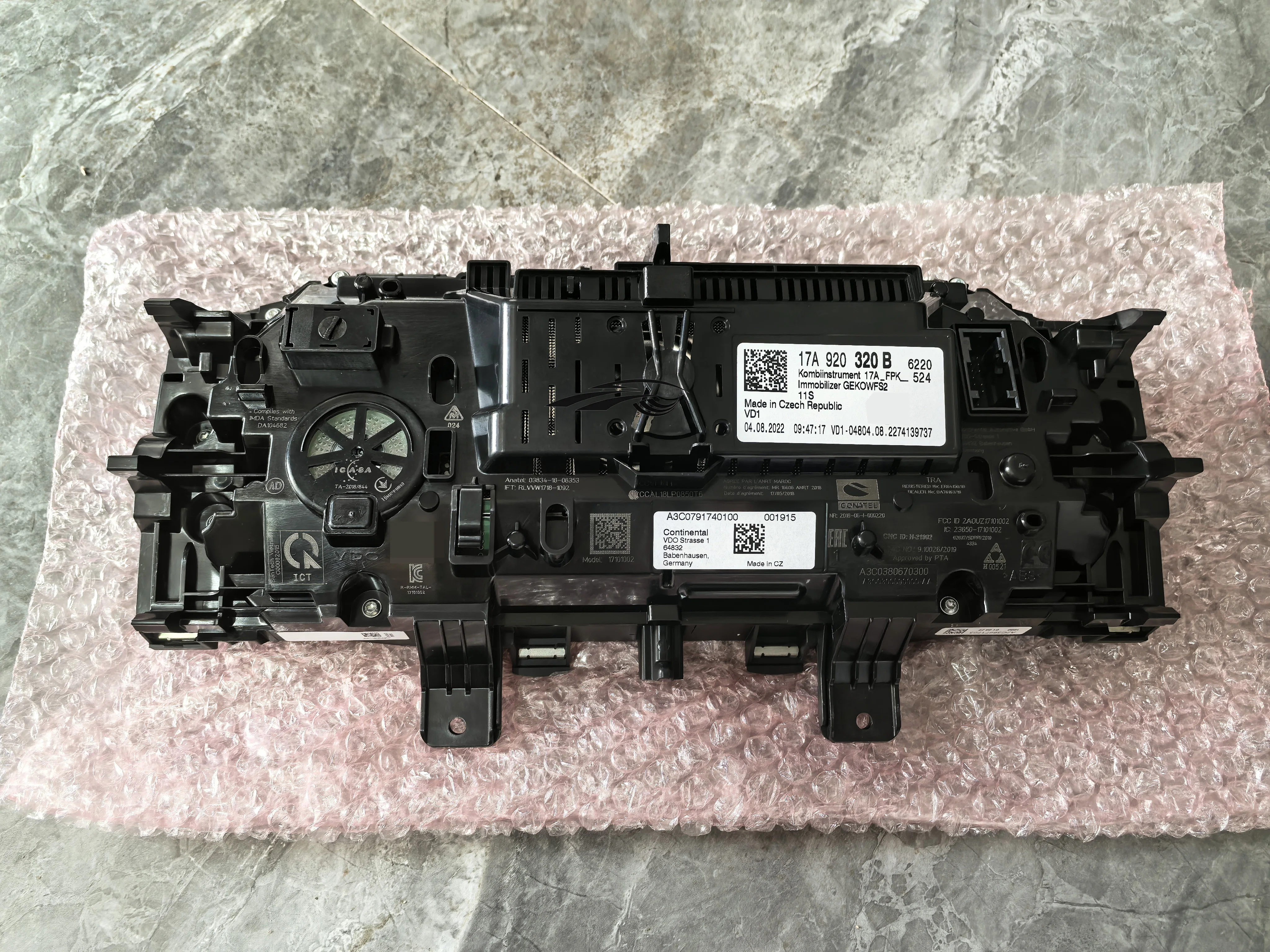 17A 920 320 B For VW Jetta MK7 T-ROC TAO Ethernet Virtual Cockpit LCD Instrument Panel 17A 920 320B  17A920320B