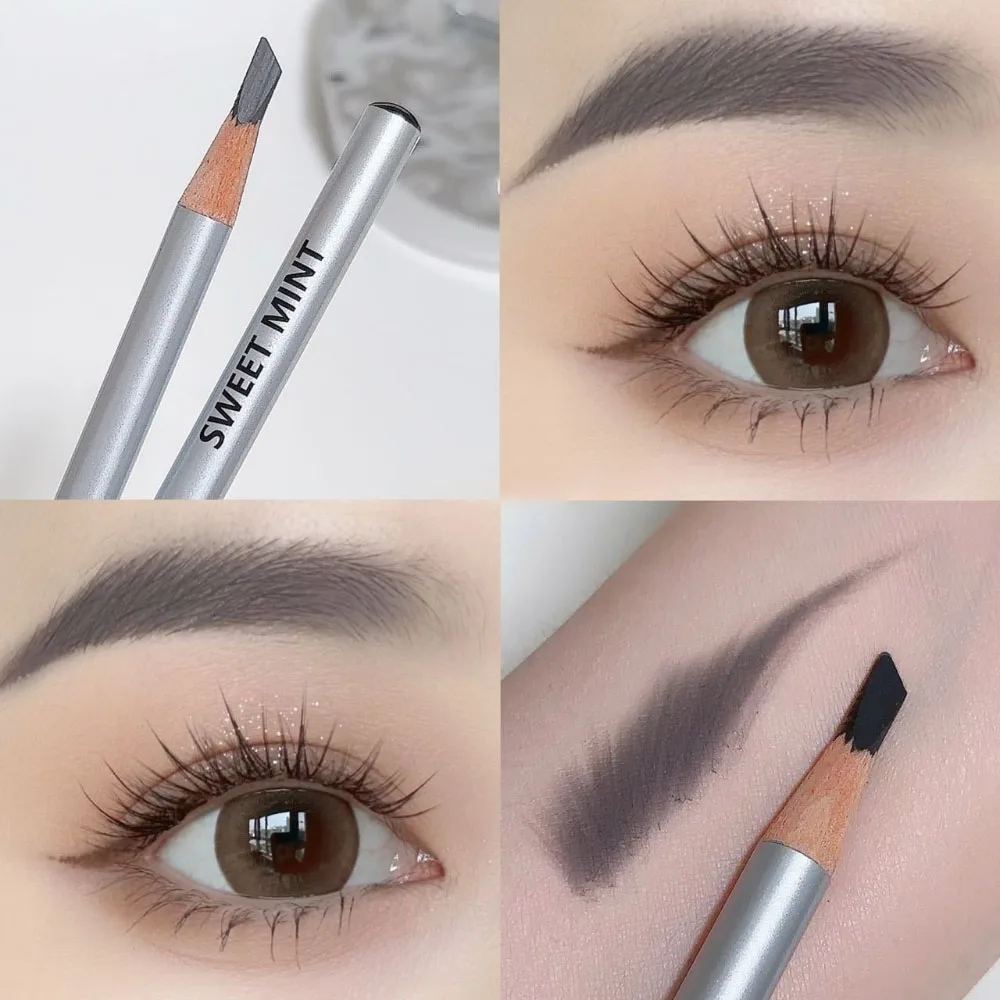 

1PC Hardcore Natural Eyebrow Pencil Long Lasting Waterproof Sweatproof Wild Eyebrows Enhancer Pen Makeup Tools Cosmetics