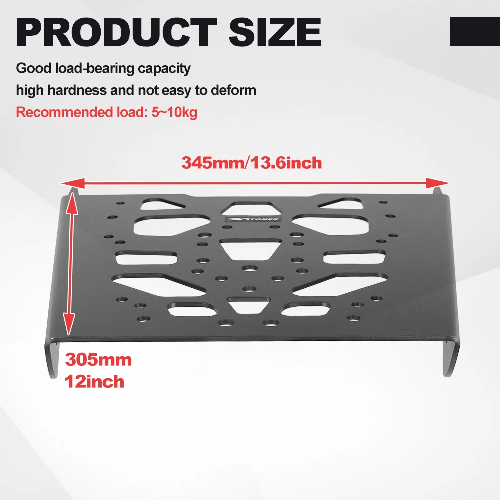 Задняя стойка мотоцикла для Kawasaki Vulcan 900 1700 2000 Classic VN900LT VN1700LT VN2000LT, кронштейн полки для багажа, поддержка хвостовой коробки