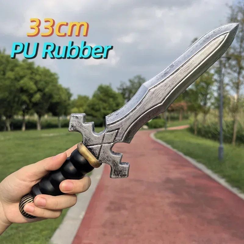 Couteau épée poignard 1:1 7 Styles 32cm, jeu de film, écailles de poisson Anime, modèle accessoire de Cosplay, arme en PU, cadeau de jeu de rôle frais