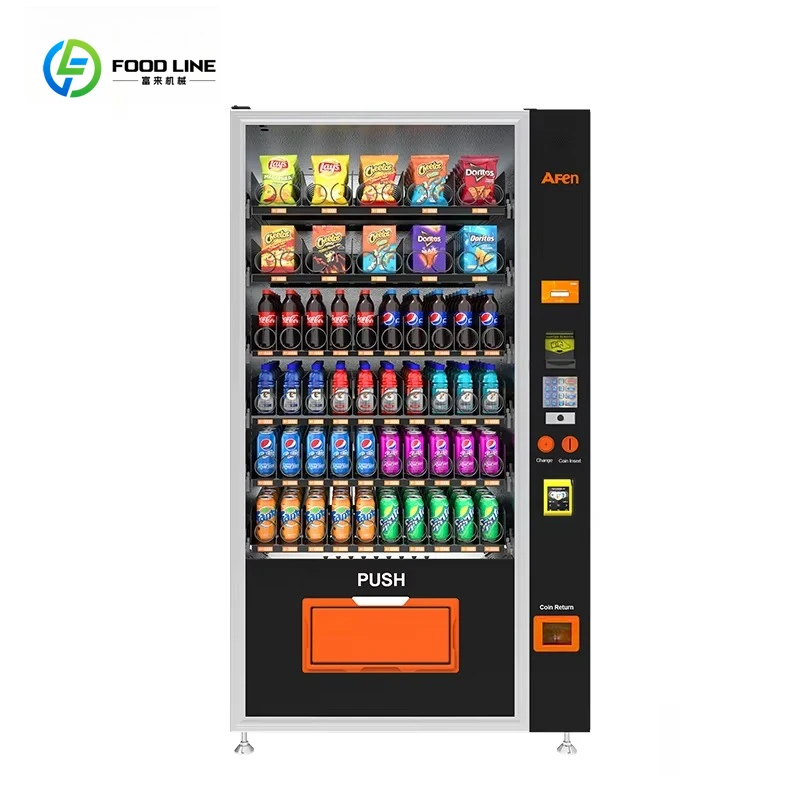 China Vending Machine Manufacturer Convenient Store Vending Machines for Food and Drinks Snacks