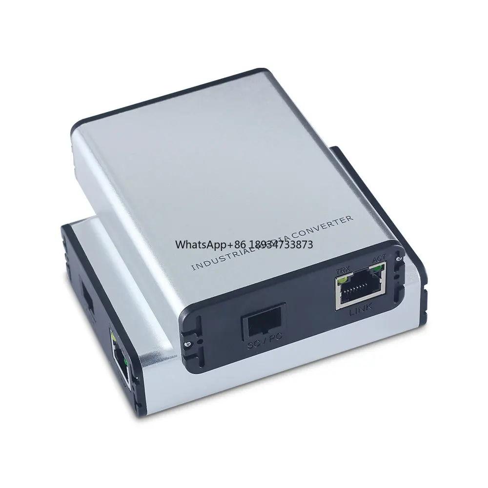 GENATA Optical Single Core External Power 1000Mbps Fast Speed Media Converter