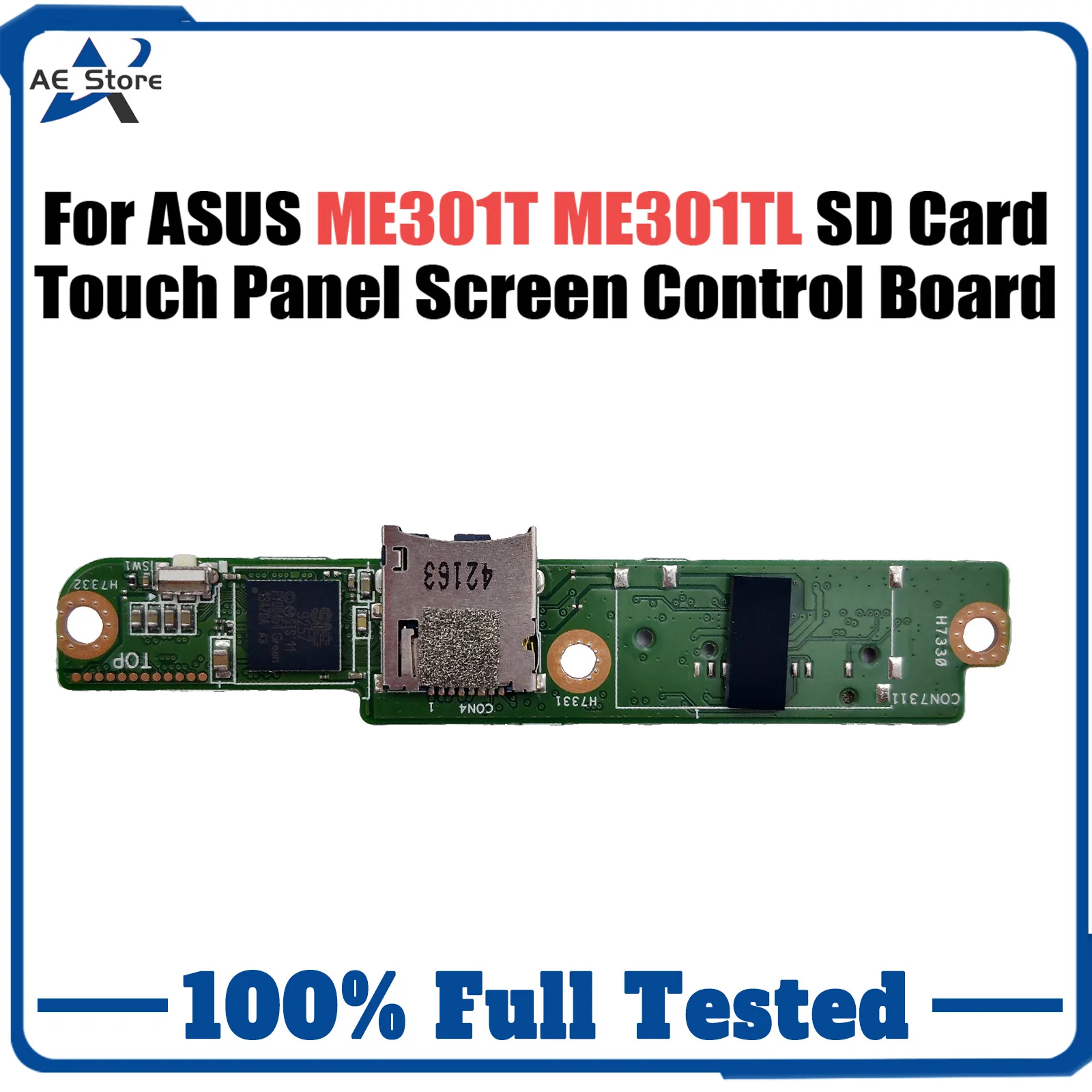 

For ASUS ME301T ME301TL K001 Micro SD Card Touch Panel Screen Control Board ME301TL_IO_SIS Tests OK Fast Ship