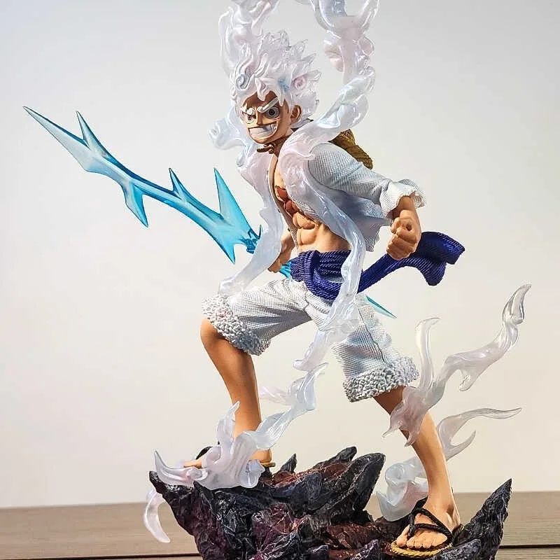 In Stock One Piece 28cm 5.0 Lx Nika Luffy Jt Figure Exquisite Face Carving Detail Description The Gospel Of Anime Fans