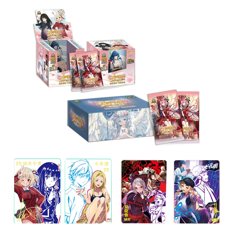 Hot Selling Sexy Goddess Story Cards Booster Box Collection Cards PR Pack Anime Beauties Multi-Character Rectangular Cards