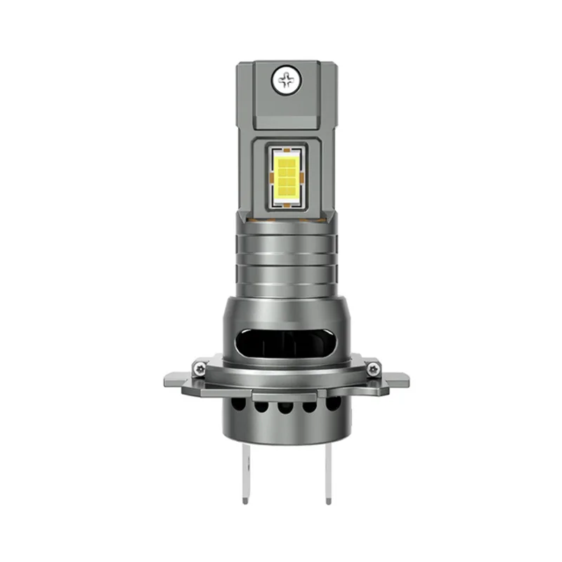 H7 LED-Scheinwerfer CANBUS 300000LM 7035 CSP-Chips 1:1 MINI-Größe Plug-and-Play Autolampe 6000K Kabelloses Turbo-Nebelscheinwerfer mit Lüfter