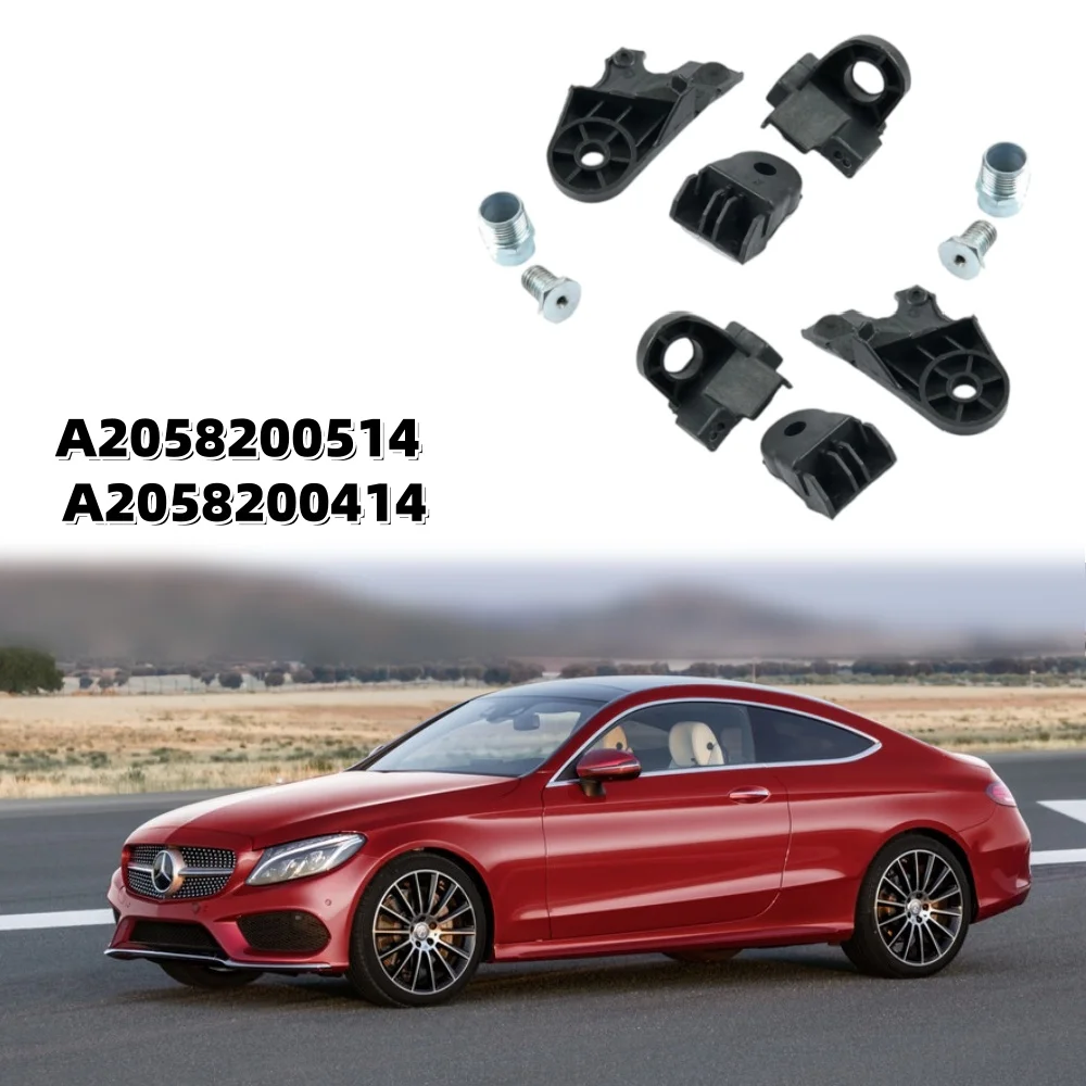 1PCS Car Headlamp Headlight Bracket Tab Side Headlight Base For Mercedes W205 Car Light Accessories A2058200514 A2058200414