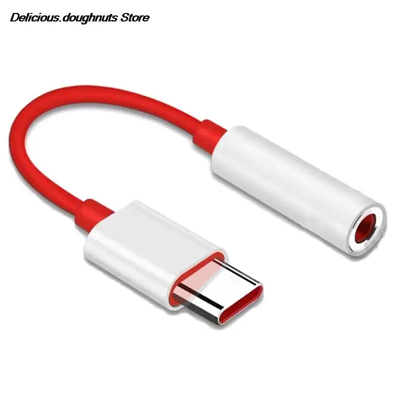 New 10cm USB Type C To 3 5MM Headphone Jack Adapter Audio Aux Cable For Oneplus Phone Accessories