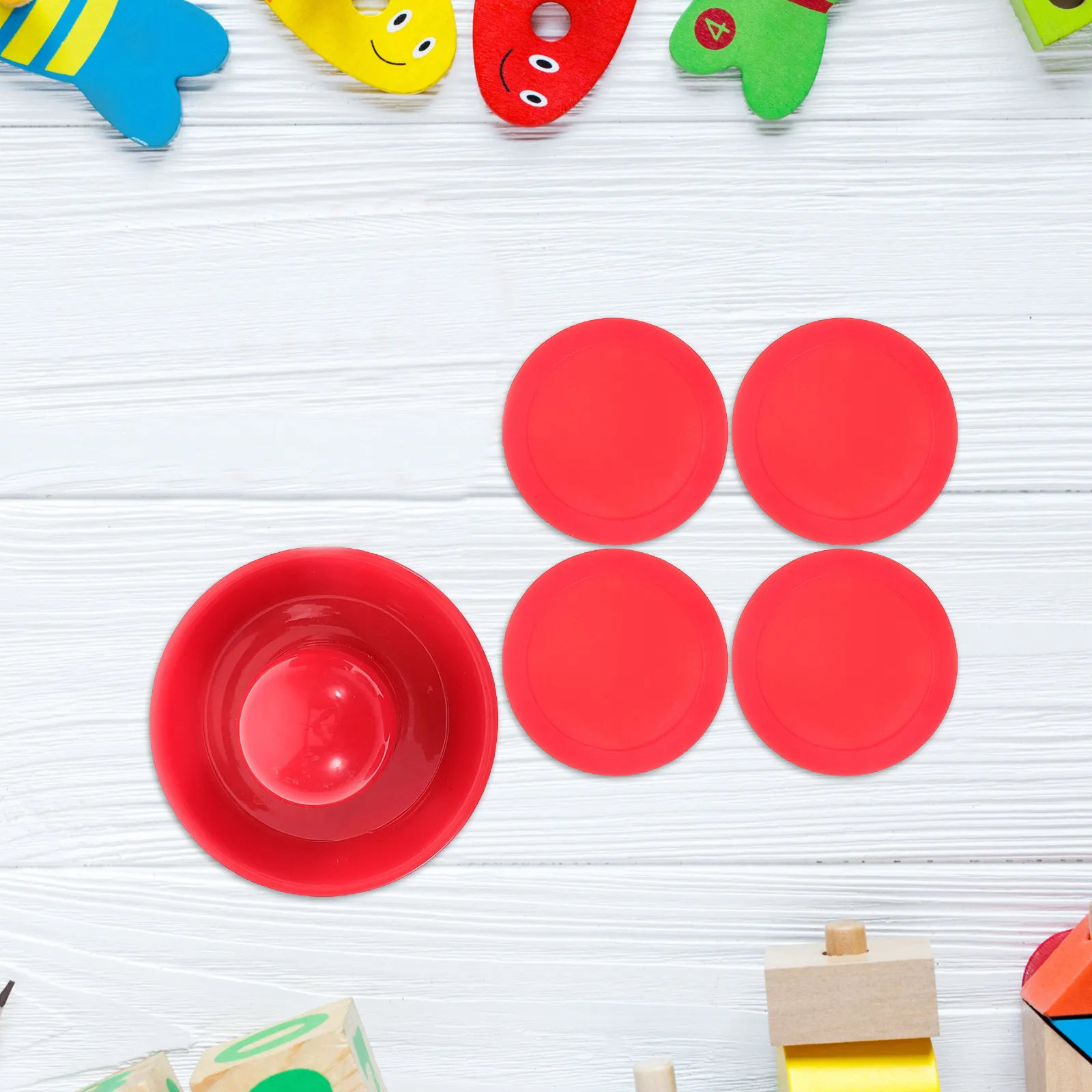 

1 Set 96Mm Ice Pusher Pucks Enhanced Control Smooth Glide Table Top Hockey Replacement Pieces Plastic Puck Slider Pucks Air