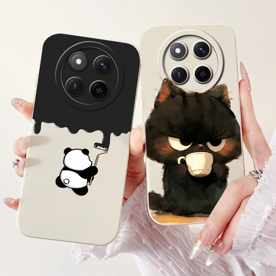 For Honor X9C Case Honor X60 Pro Cute Rabbit Panda Cartoon Cover Soft TPU Phone Case For Honor X60 Pro HonorX60 HonorX9C 5G Bags