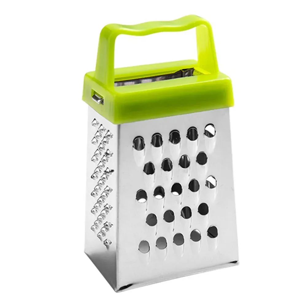 Mini Four-Sided Slicer Stainless Steel Slicer Cheese Grater Potato Carrot Grater Slicer Teeth Vegetable Cutter Chopper