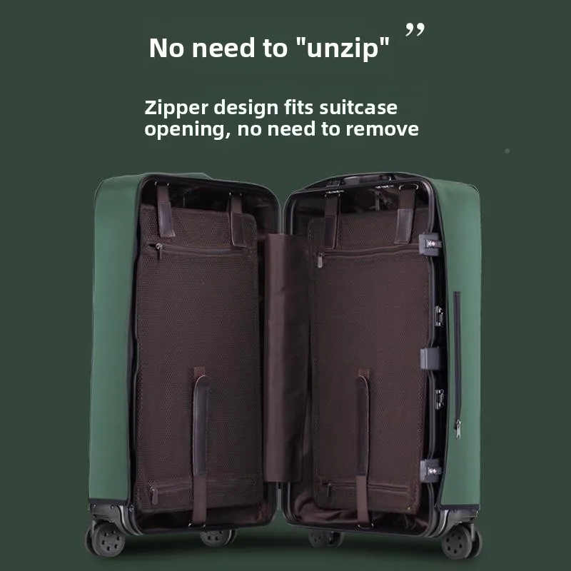 

Thickened Elastic Protection Cover for Luggage Transparent PVC Dustproof Shield for Suitcase Pull Rod Bag Accessories