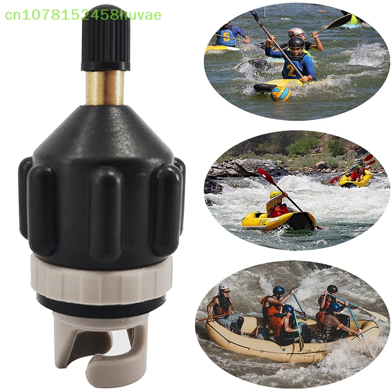 1 Pc Langlebige Luft Ventil Adapter Tragen-beständig Ruderboot Luft Ventil Adapter Nylon Kajak Aufblasbare Pumpe Adapter Für SUP Board