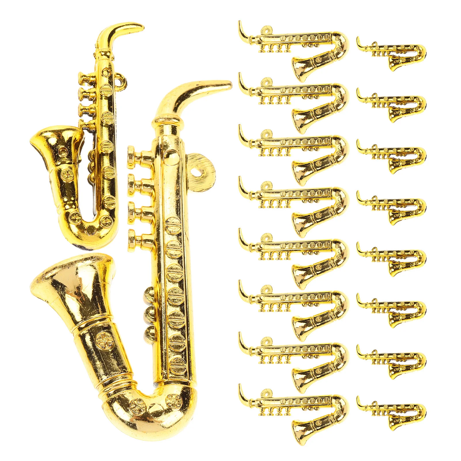 20 Pcs Mini Musical Instrument Instruments Christmas Tree Decorations Ornaments