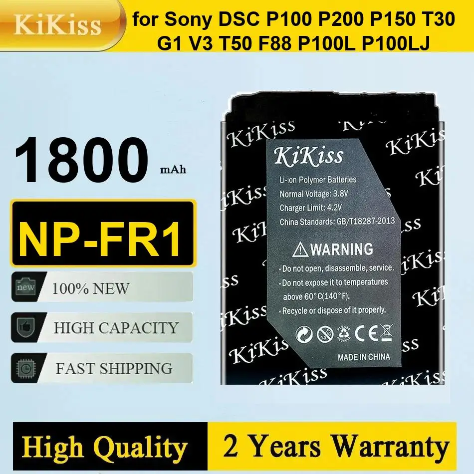 1800Mah NP-FR1 Kiki… - image