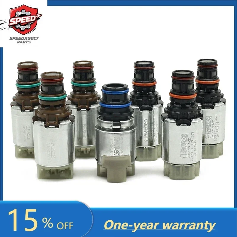 

7PCS/SET 6F35 6F15 Transmission Solenoid Kit For Ford Escape Fusion Mazda Tribute Mercury Mariner Milan Car Parts car accessori
