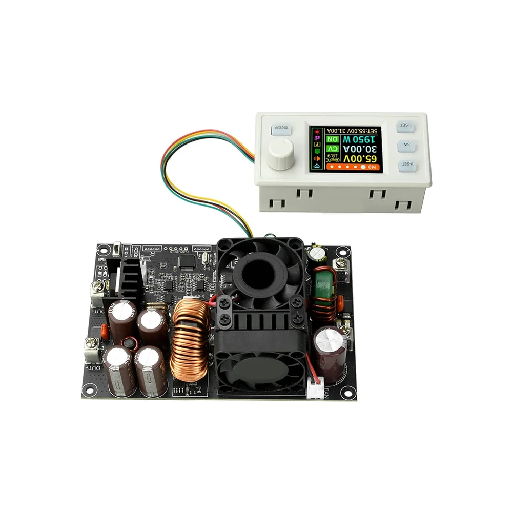 Adjustable Output DC-DC Step Down Module 12V to 90V Input 0V to 80V Output 2400W for MPPT Solar Energy Conversion
