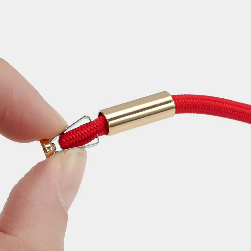 10/20 Sets DIY Bag Shoes Garment Lanyard Accessories Metal Rope Ends Stopper Button Cord End Lock Cap Hanging Bell Buckle