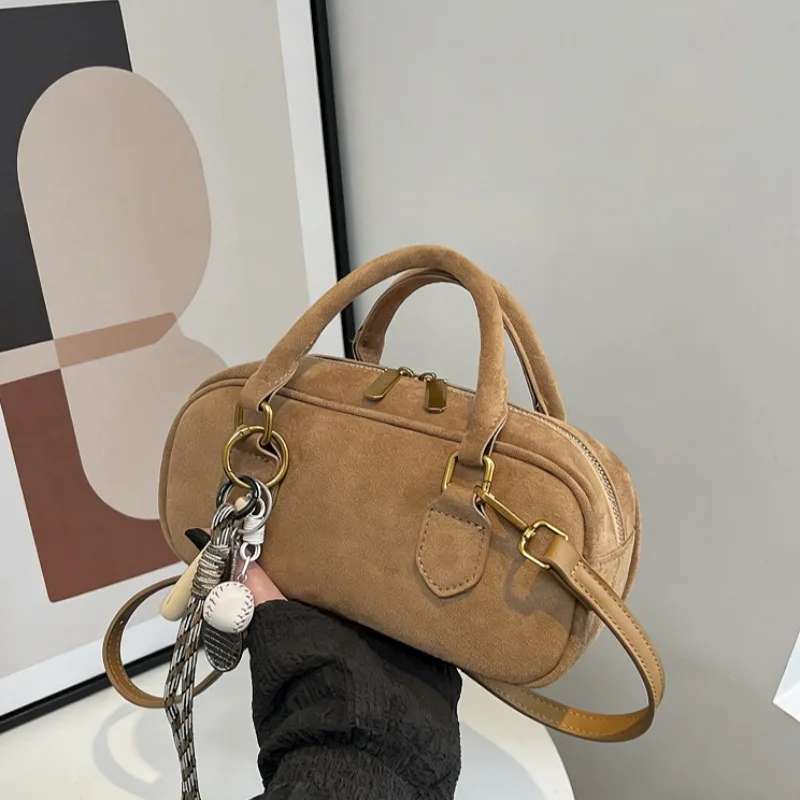 

PU Solid Color Zipper Hobos Bags 2026 High Quality Exquisite Versatile Bags Texture Light Luxury Fashion New Crossbody Bags