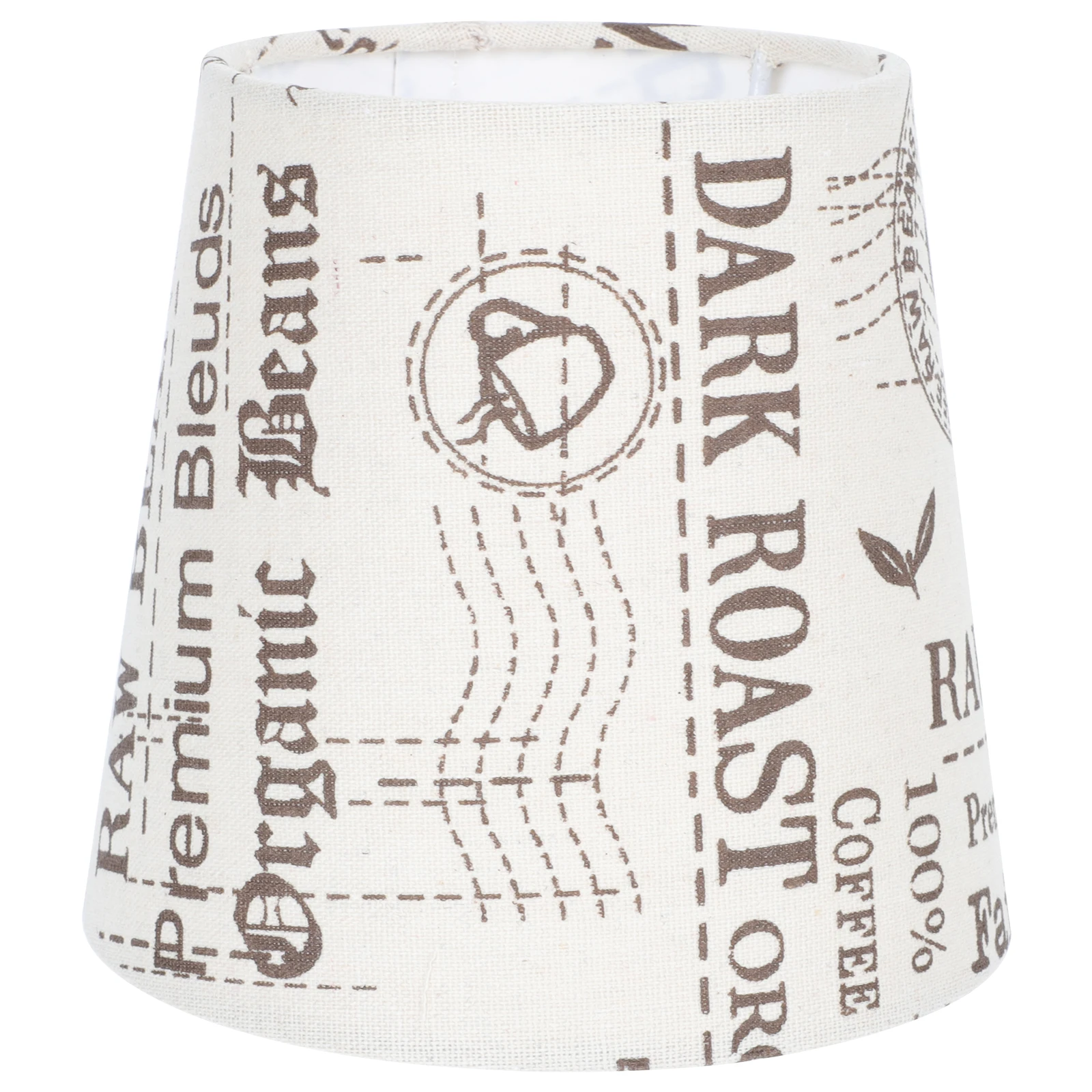 

Fabric Lampshade Vintage Office Decor Ceiling Light Wrought Iron Home Warmth Mood Style Cloth Cover Lighting Accessories