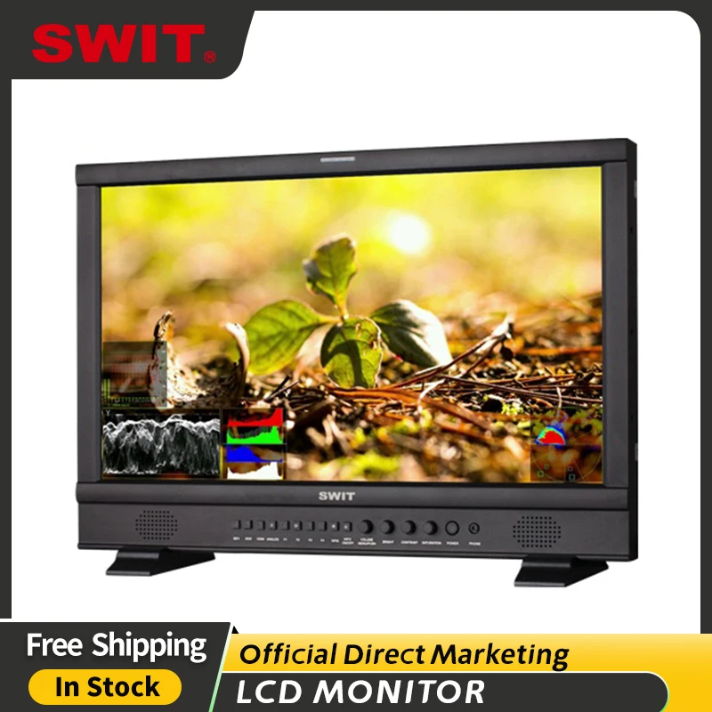 SWIT S-1223F 21.5-inch Full HD Waveform Studio LCD Monitor