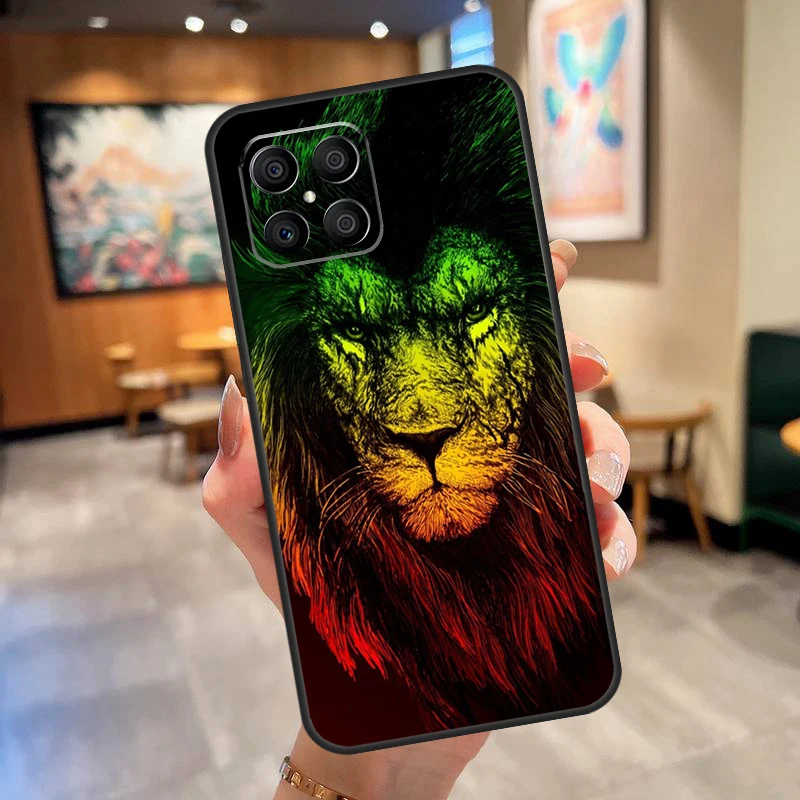 Bob Marley Rasta Lion For Honor X8 X7 X9 50 Case For Huawei P30 Lite P20 P40 P50 Pro P Smart 2021 Nova 5T Cover