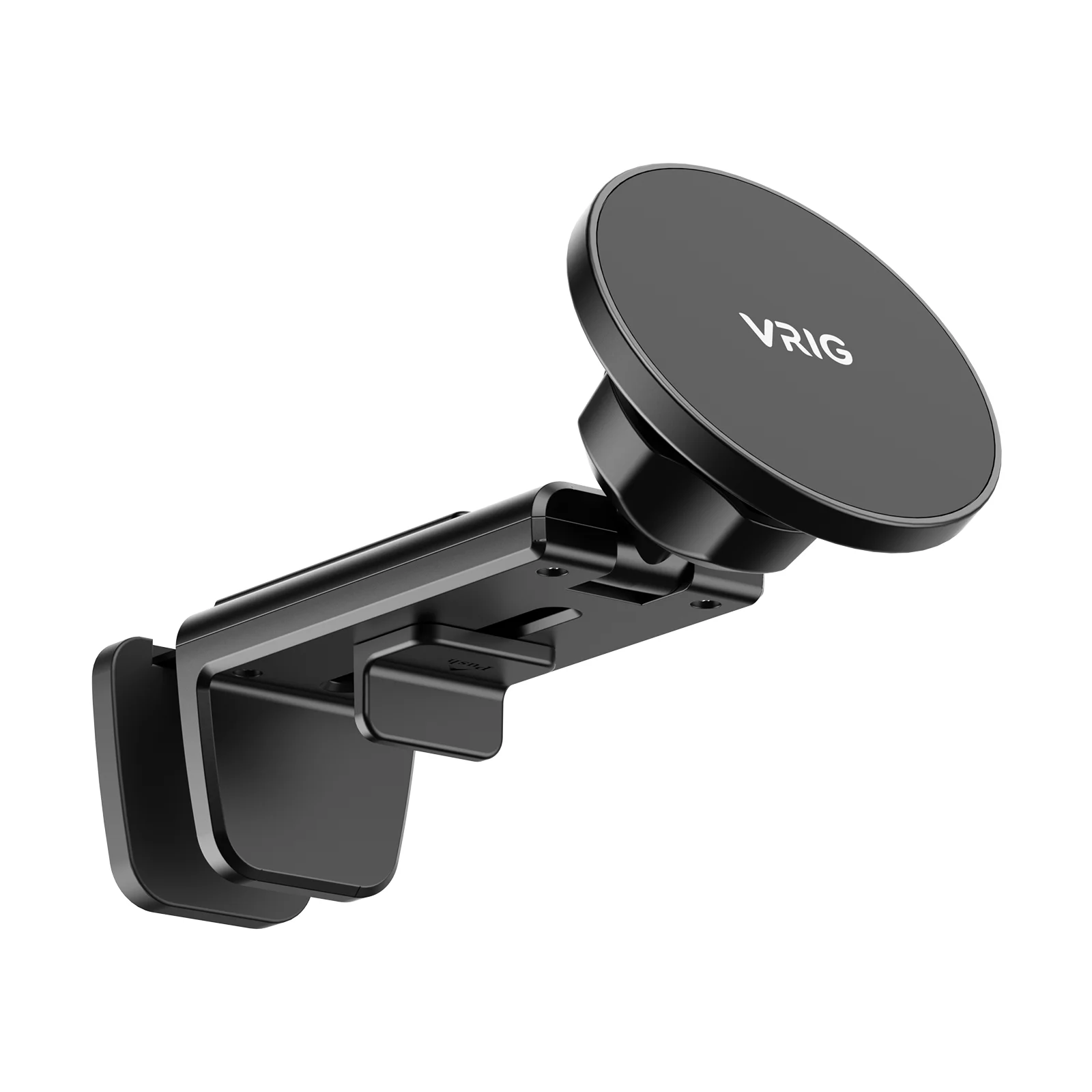 

Universal Magnetic Phone Holder Airplane Phone Mount Flexible Rotation Hands-Free Travel Stand for iPhone 16 15 14 Android Metal