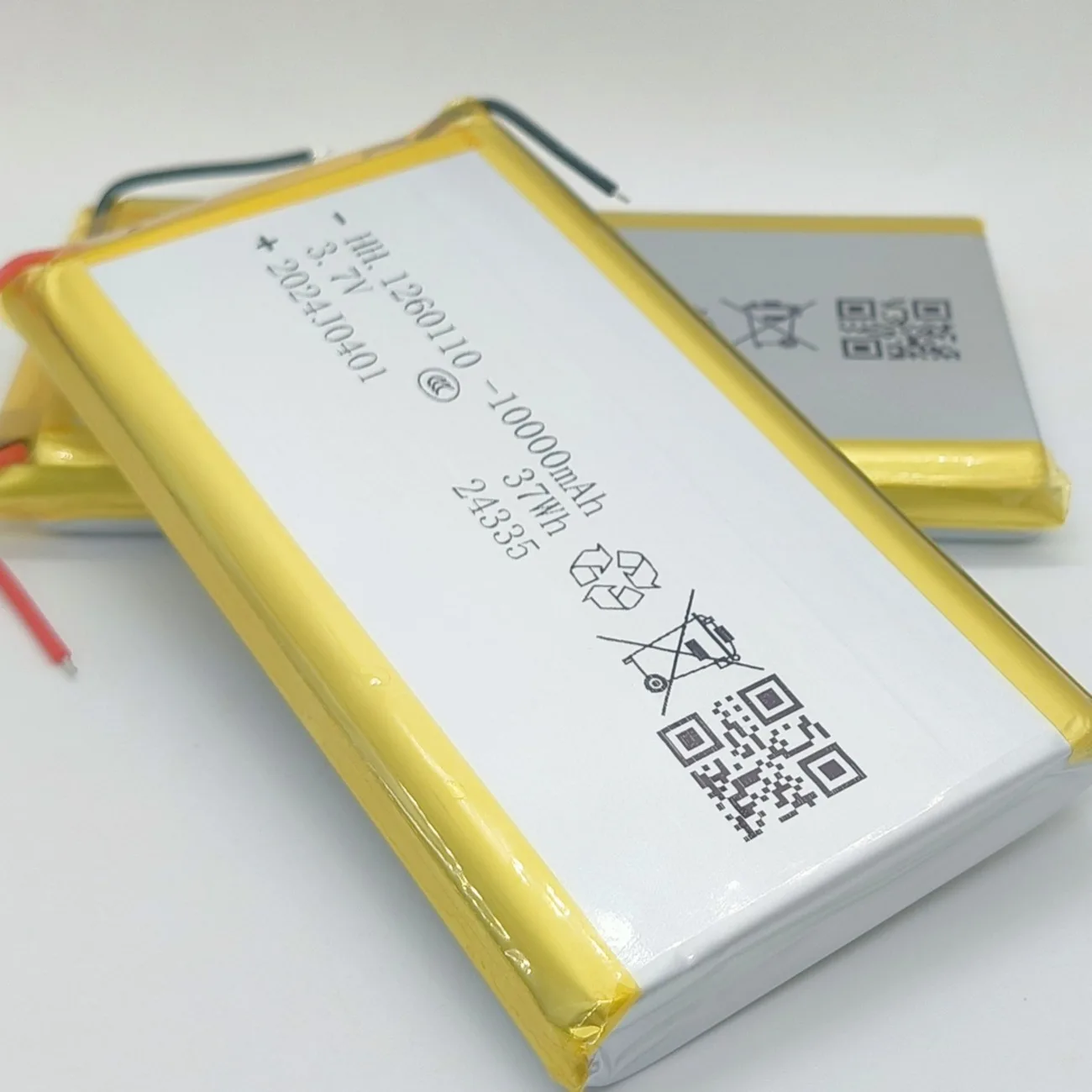 3.7 فولت 10000 مللي أمبير 1260110 بطارية ليثيوم بوليمر لبنك الطاقة لتقوم بها بنفسك نظام تحديد المواقع القدرة الحقيقية سعة كبيرة بطاريات ليثيوم أيون قابلة للشحن