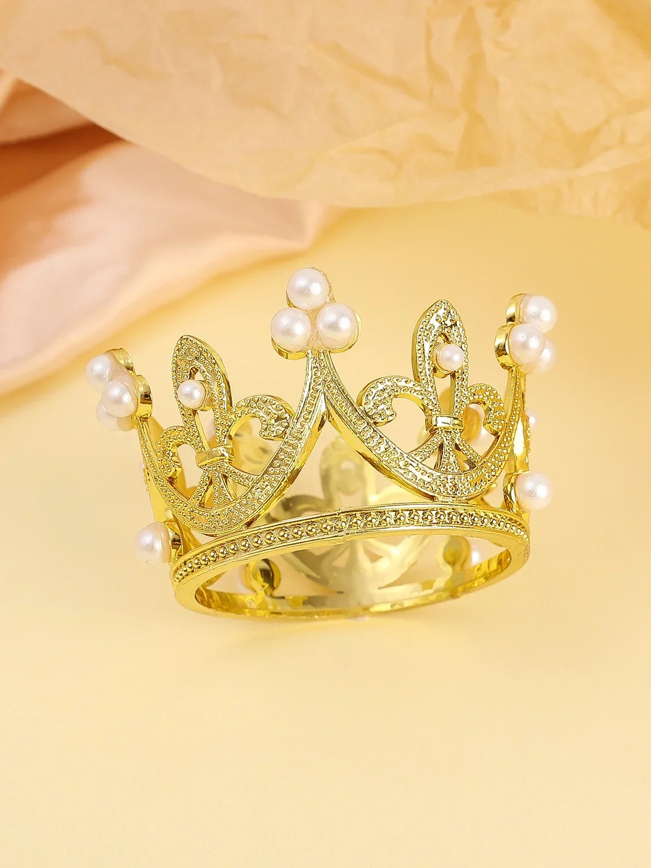 Coroncina per capelli con fiori per prima comunione