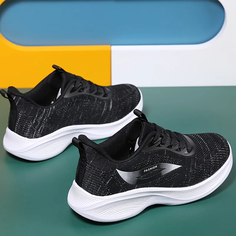 2024 Women Brand Sneasers Running Trainning Sport Shoes Couple Unisex Thick Soft Buttom Walking Shoes Free Delivery Dropshipping