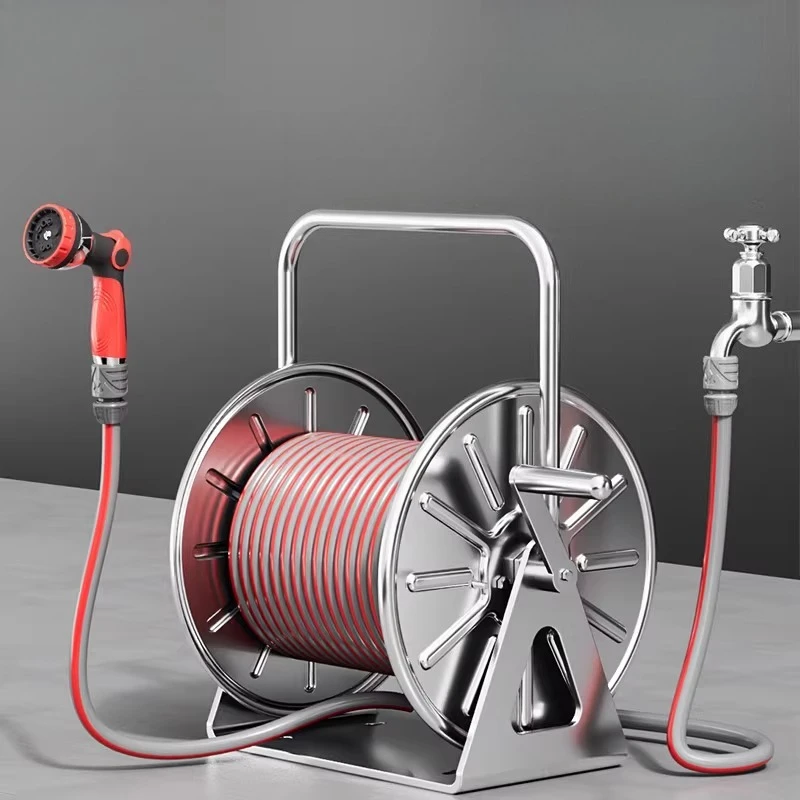 Landscaping Gardening Accessories Demon Slayer Katana Heat Gun Extensible Watering Hose Reel Wall Mount Agriculture Acrylic Tube