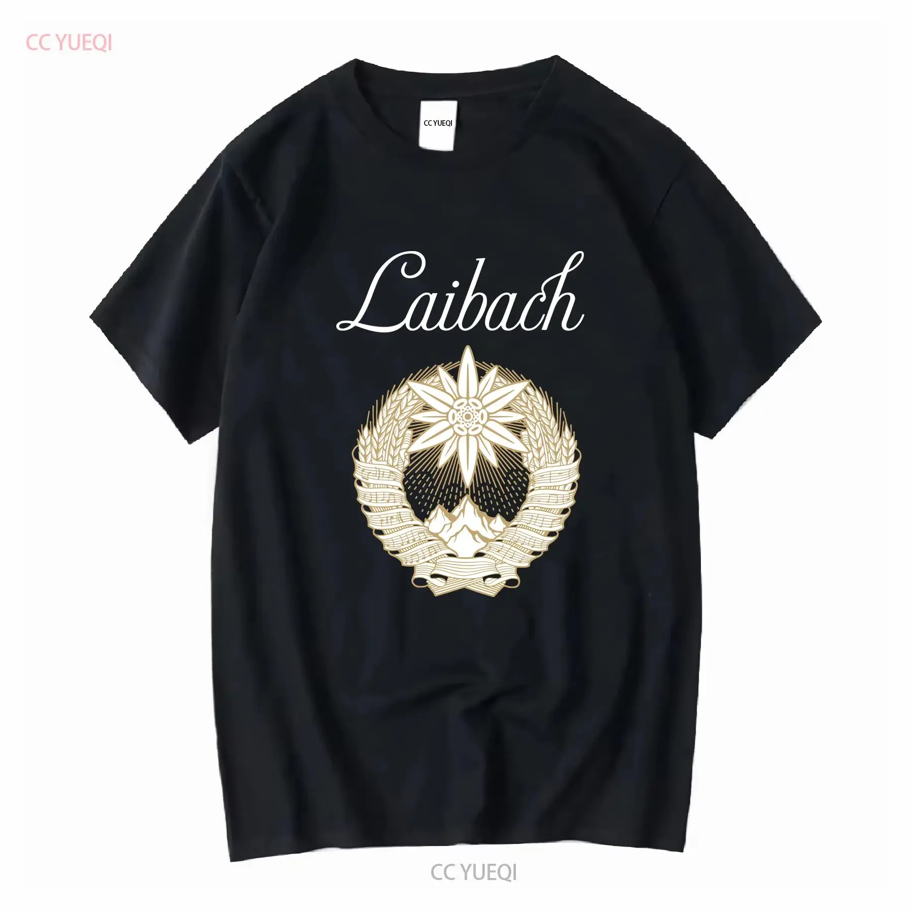 LAIBACH THE SOUND OF MUSIC NEW RED T SHIRT long or short sleeves vintage Washed designer clothes fashion Unisex Comfortable
