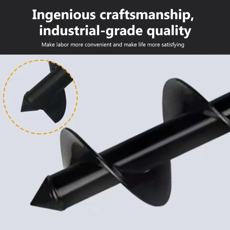 

High Quality Earth Auger Drill Bit Garden Auger Spiral Bit Flower Planting Hole Digger Ground Auger Yard Gardening Planting Tool