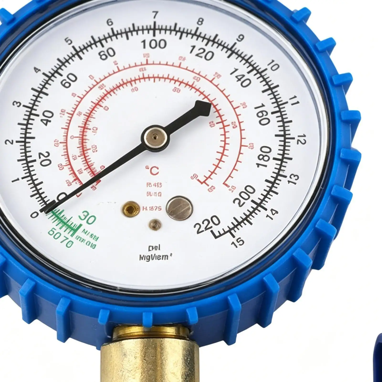 

For Air Conditioner AC Manifold Gauge Precision Thickened Leakproof AC Refrigerant Manifold Gauge For Home Car Office Hotel Room