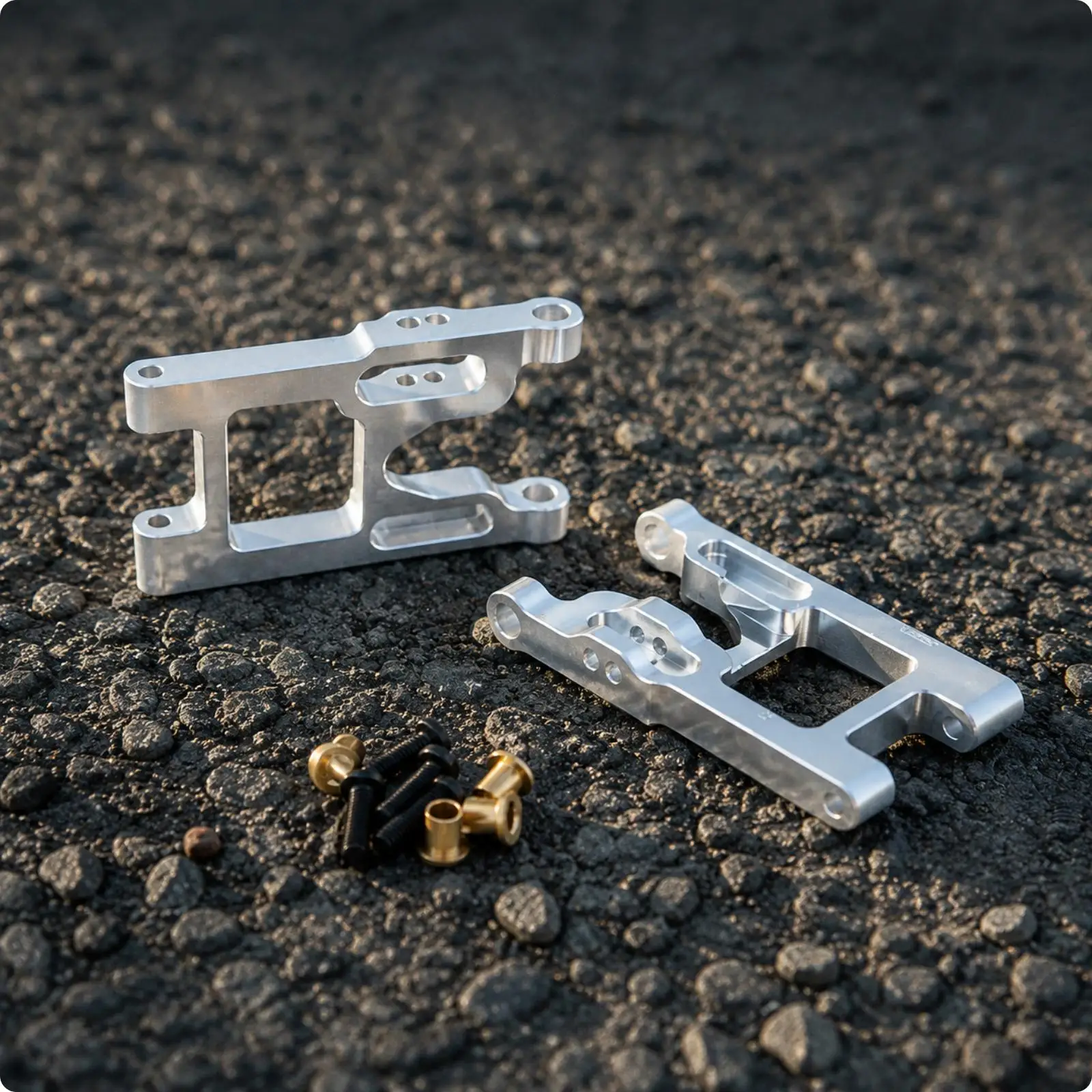 RC Car Suspension Arm Metal Front Wheel Control Arm for Wltoys 12427 12428 12423 Hobby Parts