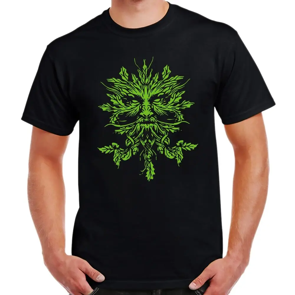 The Green Man T-Shirt Pagan Nature And Renewal Birthday Gift Anime Graphic T-shirts For Men Clothing Women Short Sleeve Tees